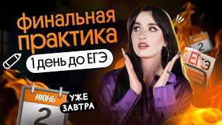 ️ БОЛЬШАЯ ПРАКТИКА ЗА 1 ДЕНЬ ДО ЕГЭ 2025 ПО ОБЩЕСТВОЗНАНИЮ