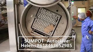 SUMPOT water spray retort sterilizer autoclave machine