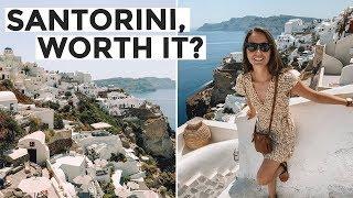 SANTORINI, GREECE – Worth the Hype? (Plus, Ashley’s Birthday Surprise!)