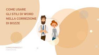 Come usare gli stili di word per la correzione bozze