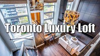 Inside a Stunning Imperial Plaza Loft in Toronto | Luxury Condo with Historical Charm