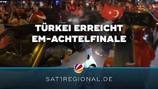 Türkei schlägt Tschechien bei der Fußball-EM und erreicht Achtelfinale