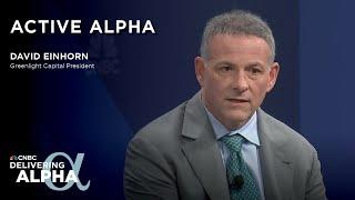 Active Alpha with Greenlight Capital's David Einhorn at Delivering Alpha 2024 Investor Summit