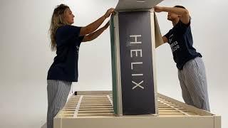 Helix Plus (Nightfall) Mattress Unboxing | Mattress Advisor