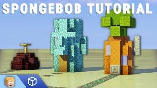 How to Build a MINI SpongeBob House - Minecraft Tutorial