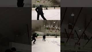 Coach Wapps is feeling DANGEROUS #goaliecoach #hockey #cameraguy #hockeylife