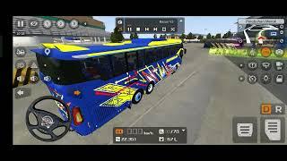 PO Sudiro Tungga Jaya Telolet Basuri Mengular Merak Ke Bakauheni - Bus Simulator Bussid - mb juna