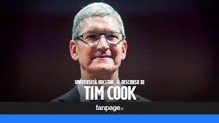 Tim Cook all’Università Bocconi di Milano: “Potete cambiare il mondo"