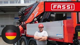 Der Fassi-Kran F1650RA, genau richtig für anspruchsvolle Kranführer