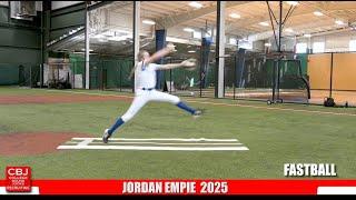 Jordan Empie 2025 Pitcher Softball Skills Video