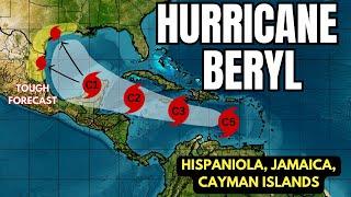 TROPICAL UPDATE - Hurricane Beryl Moving Towards Jamaica and the Cayman Islands