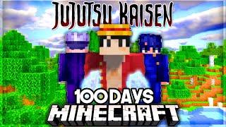 I Survived Minecraft Jujutsu Kaisen For 100 Days... This is What Happend