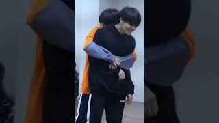 hits different when you realize jungkook pulled jimin into the hug  #jikook