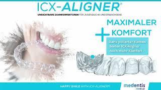 ICX-ALIGNER® - UNSICHTBARE ZAHNSCHIENEN FÜR ERWACHSENE