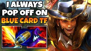 Blue Card One-Shot is the only way to play Twisted Fate