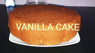 HOW TO BAKE A SIMPLE VANILLA CAKE/BIRTHDAY EVE CAKE!