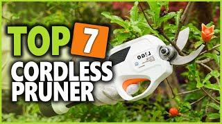 Best Cordless Pruner in 2024 - Top 7 Cordless Pruner For Easy Garden Maintenance