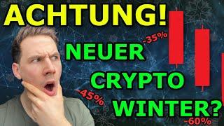 KRYPTO CRASH! DAS MUSS JEDER INVESTOR WISSEN ! Kommt der Crypto Winter? Kryptowährungen Crash 2021