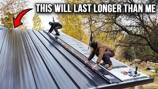 Installing a Metal Roof (DIY Standing Seam)