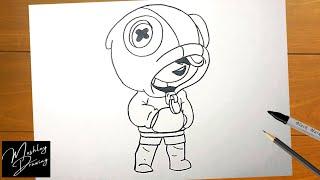 How to Draw Leon from Brawl Stars