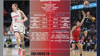 Mystics Outlook: Game 31 - WSH@CHI