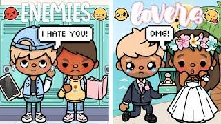 ENEMIES to LOVERS!  *OUR LOVE STORY!* || With Voice  || Toca Life World Roleplay 