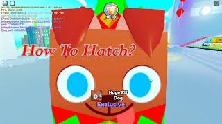 How To Hatch Huge Elf Dog / *Pet Simulator X*