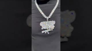  Big Luxury Certified Steppa Iced Out Pendant #shorts #iceypyramid #pendants #icedout