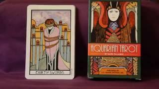 Aquarian Tarot Full Flip Through