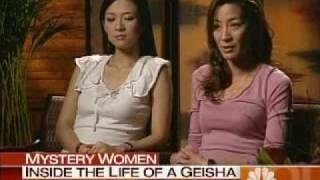 Ziyi Zhang and Michelle Yeoh talk about Mememoirs of A Geisha on NBC's Today show