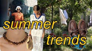 summer 2024 trend predictions!! what's trending in my world for summer 2024