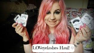 LOVeyelashes Haul 