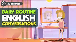 30 Minutes to Learn English with Real-life Conversations | Daily Activities | Speak Like a Native