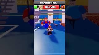 Mario barry vs police barry's prison run vs boboiboy #roblox #shorts