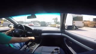 BMW E39 525D 02' - CITY and EXTRA URBAN  DRIVE [Passenger POV GoProHero4]