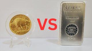 Silver Bars VS Gold Coins, What Are YOU Stacking?