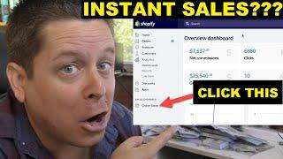 My $221 A Day Shopify Hack! (Instant Traffic)