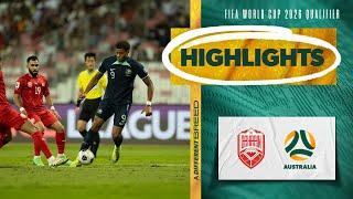 Bahrain v Australia | Highlights | FIFA World Cup 2026 Third Round Qualifier