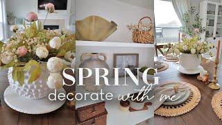 SPRING DECORATE WITH ME || SPRING DINING ROOM DECORATING || HOME DECORATING IDEAS 2024