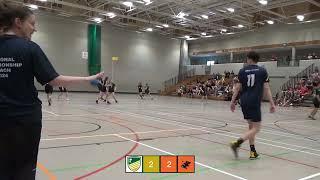 BUCS Korfball National Championship Semi-Final 2024: UoN 1s vs UEA 1s (19-11)