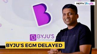 Byju's EGM News: Multiple Attempts To Disturb EGM To Decide On Removal Of Byju's Founder