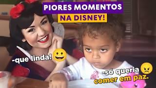 Piores Momentos Na Disney!