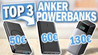 Beste ANKER POWERBANKS 2025 | Top 3 Powerbanks von Anker