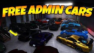 Roblox Roleplay - GIVING AWAY MY ADMIN CARS FOR FREE!