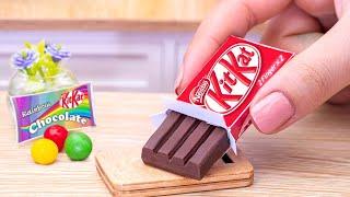 Amazing KITKAT Cake | Best Miniature Rainbow KitKat Chocolate Cake Decorating Recipes