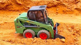 AWESOME SKID STEER RC BOBCAT in the CONSTRUCTIONSWORLD in 4K