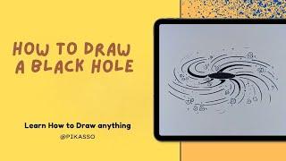 How to Draw a Black Hole