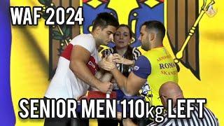 WAF世界アームレスリング選手権大会 2024【シニア男子 -110㎏級レフトハンド】WAC 2024 Senior Men 110㎏ Left Arm