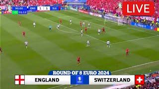  LIVE • ENGLAND VS SWITZERLAND • ROUND OF 8 • Quarterfinal UEFA EURO 2024 • LIVE STREAMING
