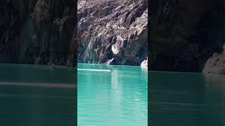 Beautiful Hunza. Ataabad lake - Beautiful blue water like aquamarine crystal stone #hunza #crystals